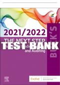 Test Bank For Buck's The Next Step: Advanced Medical Coding And Auditing, 2021/2022 Edition, 1st - 2021 All Chapters - 9780323764438