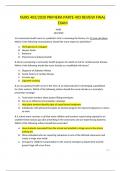 NURS 40320203 PRIMERA PARTE 403 REVIEW FINAL EXAM.