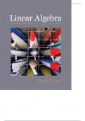 Solutions Manual For Linear Algebra And Its Applications 4th Edition By David C. Lay