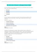 NR222 UNIT 3 EXAM 1 CORRECTLY ANSWERED / LATEST UPDATE VERSION / GRADED A+