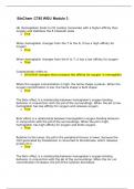 BioChem C785 WGU Module 3 ; Hb (hemoglobin) binds to CO (carbon monoxide) 