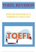 TOEFL: Advanced Anatomy, Health, and Beauty Vocabulary Set 2