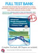 Test bank for Advanced Health Assessment & Clinical Diagnosis in Primary Care 6th Edition by Joyce E. Dains | 9780323554961 | 2020/2021 | Chapter 1-42 | All Chapters with Answers and Rationals