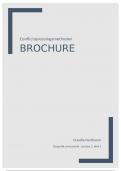 Brochure met conflictoplossingsmethoden 