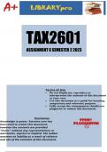 TAX2601 BUNDLE 2023