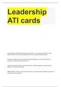 Leadership ATI cards