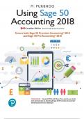 Using Sage 50 Accounting 2018 Mary Purbhoo Instructor Solution Manual