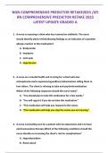 NGN COMPREHENSIVE PREDICTOR EXIT RETAKE2019 /ATI  RN COMPREHENSIVE PREDICTOR RETAKE 2023  LATEST UPDATE GRADED A 1. A nurse is assessing a client who has received an antibiotic. The nurse should identify which of thefollowing findings as an indication of 