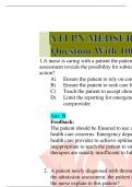 ATI PN MEDSURG PRACTICE TEST Question With 100% Correct Answers.