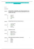 BIOL 202 LESSON 2 PRACTICE EXAM QUESTIONS AND ANSWERS IN GREEN COLOR  CONCORDIA UNIVERSITY