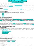 NR293_ Pharmacology for Nursing Practice Week 4 Concepts. Clotting Coagulation Modifiers, Chamberlain University College of Nursing