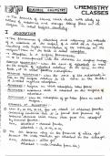 Surdace chemistry handwriting notes 