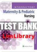 Test Bank For Introductory Maternity and Pediatric Nursing 4th Edition Hatfield 