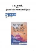 Test Bank -Medical-Surgical Nursing: Concepts for Interprofessional Collaborative Care 9th edition (All chapters complete 1 - 74, Question and Answers with Rationales)