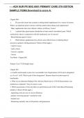 1.	The provider learns that a patient is taking herbal supplements for a variety of reasons. What is an important point to discuss with this patient about taking such supplements?