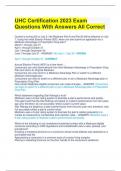 bundle for UHC ethics and compliance section for certification ACTUAL EXAM 174 QUESTIONS AND CORRECT DETAILED ANSWERS WITH RATIONALES (VERIFIED ANSWERS) |ALREADY GRADED A+