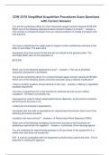 CON 2370 Simplified Acquisition Procedures Exam Questions  with Correct Answers You are the contracting officer for a firm-fixed-price supply contract valued at $195,400.  Which one of the following statements about contract closeout is correct? - answer&