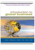 Test Bank for Introduction to Global Business 2nd Edition, Gaspar