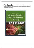 Test bank Foundations of Maternal-Newborn and Women's Health Nursing 7th Edition Murray - All chapters | Complete Guide A+