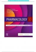 TEST BANK FOR PHARMACOLOGY: A PATIENT-CENTERED NURSING PROCESS APPROACH, 10THEDITION (9780323749596) BY LINDA E.  MCCUISTION, KATHLEEN V. DIMAGGIO, MARY B. WINTON, JENNIFER  J. YEAGER ALL CHAPTERS COVERED (CHAPTER 1-55)