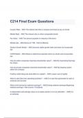 WGU C214 OA Financial Management Final Exam Questions and Answers (A+ GRADED 100%VERIFIED)