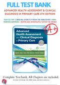 Advanced Health Assessment and Clinical Diagnosis in Primary Care 5th , 6th edition  Dains Test Bank