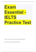 Exam Essential - IELTS Practice Test