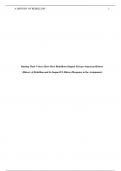 Raising Their Voices: How Slave Rebellions Shaped African-American History (History of Rebellion and its Impact/US History/Response to the Assignment)