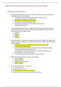 NURS MISC Pharmacology Final Exam Questions And Answers.[Latest Update]