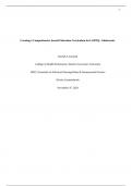 WGU D025: Essentials of Advanced Nursing Roles & Interpersonal Practice/Creating a Comprehensive Sexual Education Curriculum for LGBTQ+ Adolescents