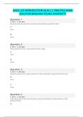 GESCI 101 INTRODUCTION QUIZ 1.1 PRACTICE EXAM SOLUTION BRIGHAM YOUNG UNIVERSITY