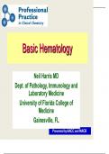 Hematology Study Notes: From Basics to Advanced Concepts