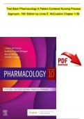 TEST BANK For Pharmacology A Patient- Centered Nursing Process Approach 10th Edition by McCuistion | Verified Chapter's 1 - 58 | Complete