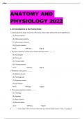 ANATOMY AND PHYSIOLOGY OPENSTAX TEST BANK