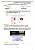 Comprehensive summary Research Methodology and Descriptive Statistics test 2 + R test