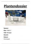 Biologie Plantendossier (Verslag & Nagekeken Verslag)