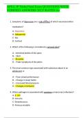 APEA 3P Nisha Final Exam QUESTIONS WITH VERIFIED ANSWERS 2023! RATED A+.