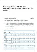 Case Study Report 1: THREE JAYS CORPORATION;