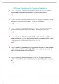 ATI Dosage Calculations 3.0: Powdered Medications