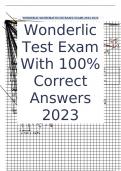 WONDERLIC MATHEMATICS ENTRANCE EXAMS 2023/24