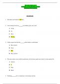 HESI A2 V2 Grammar, Vocab, Reading, & Math Questions with Answers).