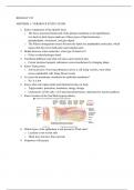 BIOLOGY 235  MIDTERM 1- VERSION B STUDY GUIDE 