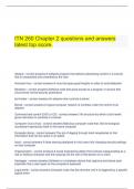  ITN 260 Chapter 2 questions and answers latest top score.