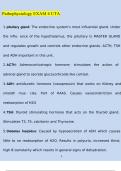 Advanced Pathophysiology 20232024 UTA 5315 TEST 4 Exam