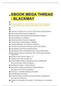 ●	EBOOK MEGA THREAD - BLACKMAY TESTBANK 2023/24