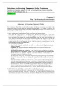 Solutions to Develop Research Skills Problems for Taxation for Decision Makers 2017th Edition by Shirley Dennis-Escoffier, Karen A. Fortin