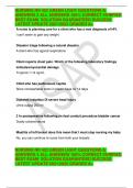 NURSING NR 452 GREEN LIGHT QUESTIONS & ANSWERS 