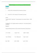 CHEM 103 Module 1, 2, 3, 4, 5, 6 Exam, CHEM 103 Final Exam (Latest update, 2023-2024) / CHEM103 Module 1, 2, 3, 4, 5, 6 Exam, CHEM103 Final Exam: General Chemistry II: Portage Learning (QUESTIONS & ANSWERS)