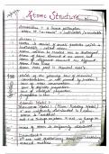 atomic structure chemistry a level   (atomic structure short notes) 