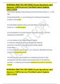 NURSING MISC784 SIE FINRA Exam Questions and Answers 100%Correct/Verified Latest Update 2023/2024